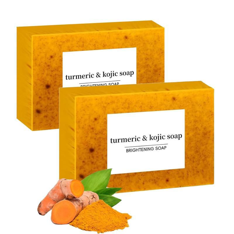 Turmeric Kojic Soap, Soap, Face Cleansing Soap, Turmeric Face and Body Soap, Kojic Face and Body Soap