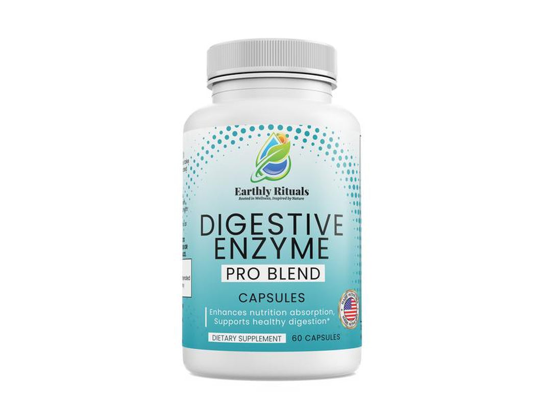 Digestive Enzyme Pro Blend - Enhance Nutrition Absorption + Supports Digestion Supplement Edible Capsule