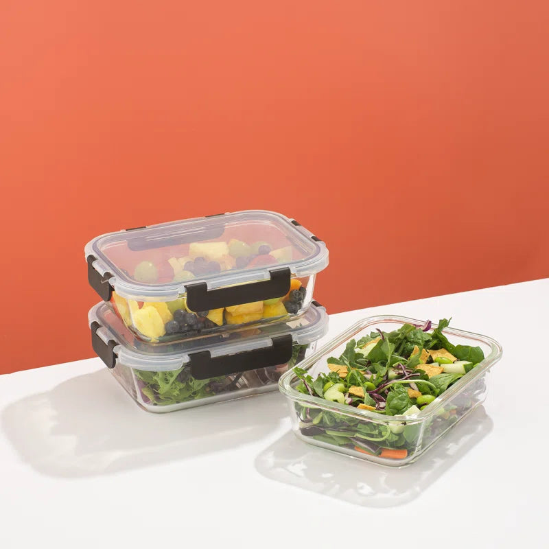 10-Piece Glass Food Storage Container