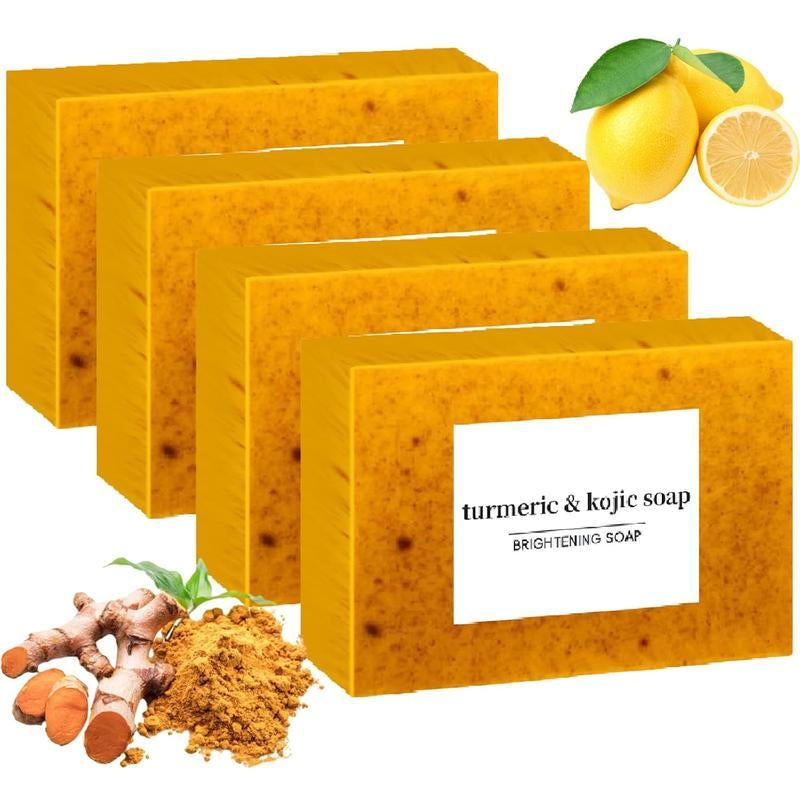 Turmeric Kojic Soap, Soap, Face Cleansing Soap, Turmeric Face and Body Soap, Kojic Face and Body Soap