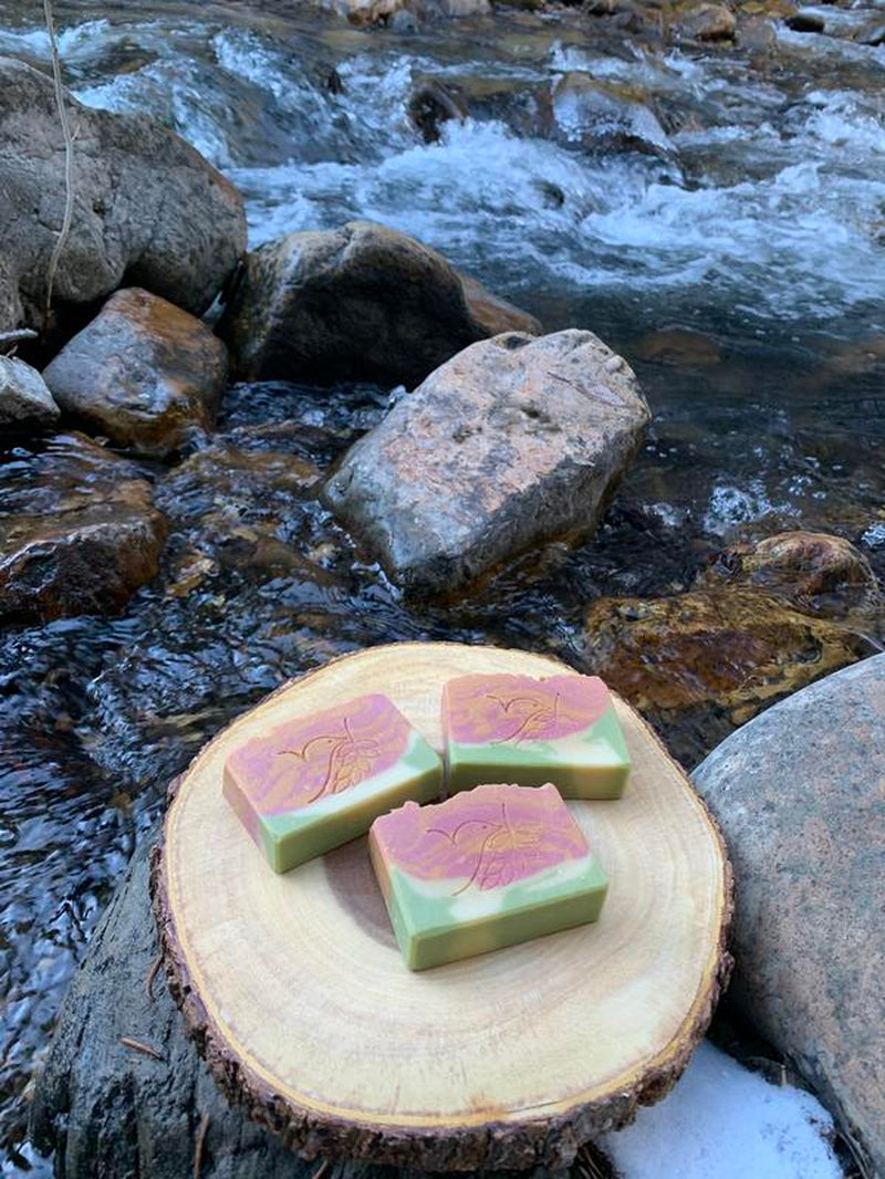 Peach Bar Soap – Handcrafted Cold Process Soap