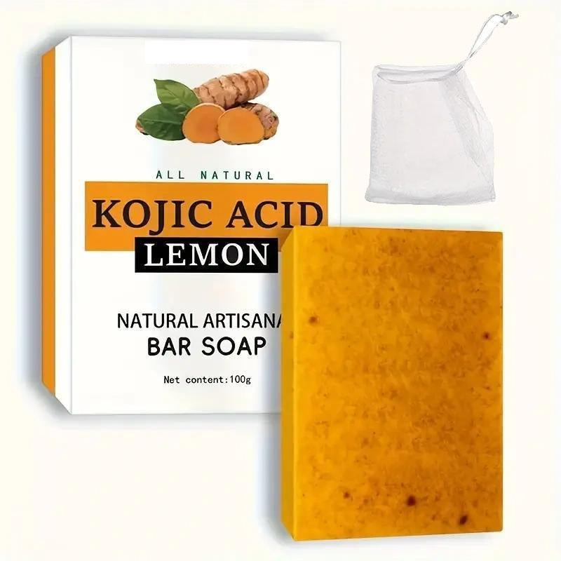 Turmeric Kojic Soap, Soap, Face Cleansing Soap, Turmeric Face and Body Soap, Kojic Face and Body Soap
