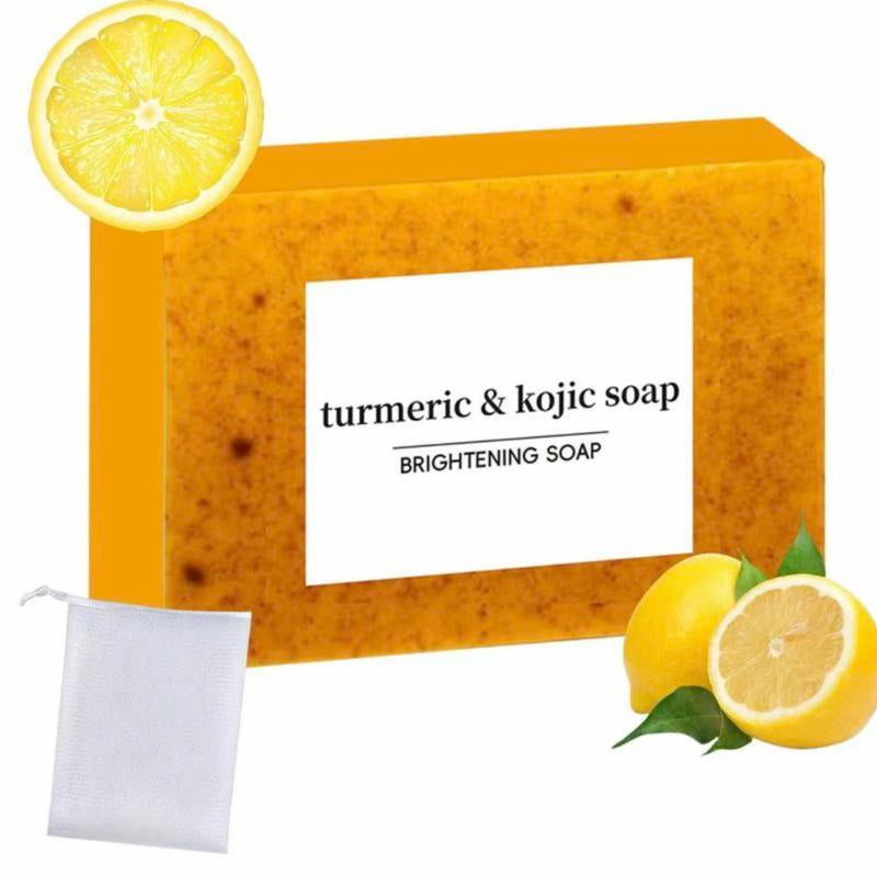Turmeric Kojic Soap, Soap, Face Cleansing Soap, Turmeric Face and Body Soap, Kojic Face and Body Soap