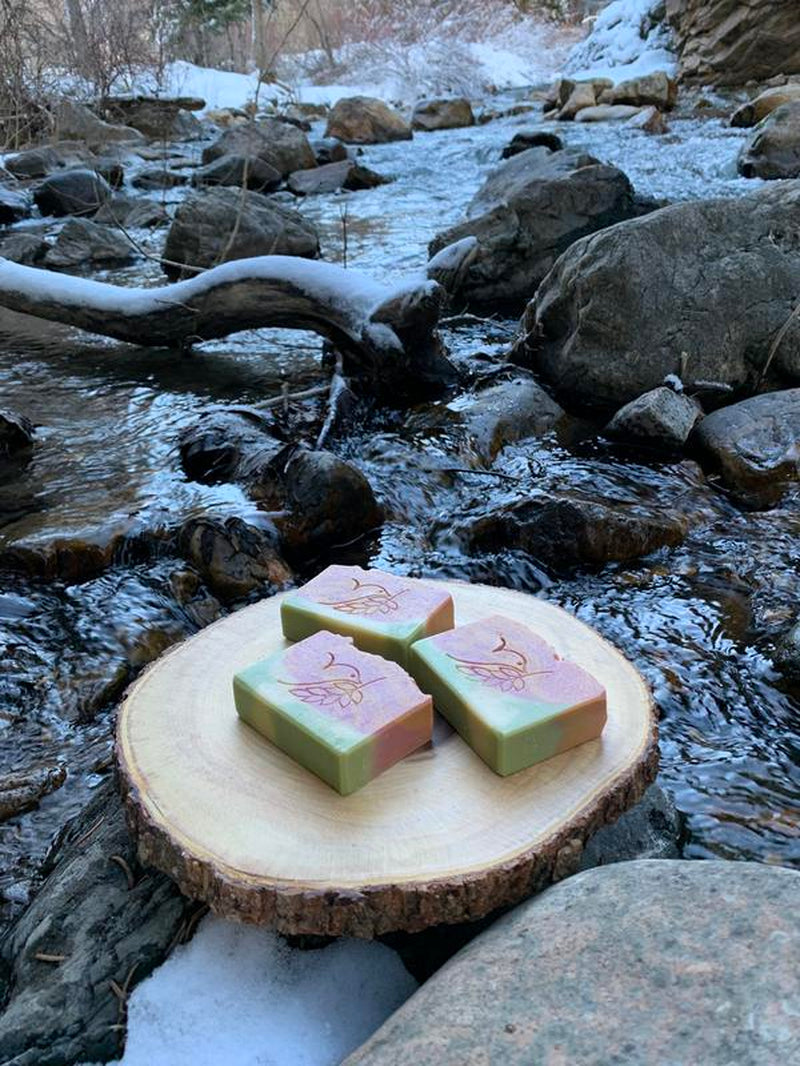 Peach Bar Soap – Handcrafted Cold Process Soap