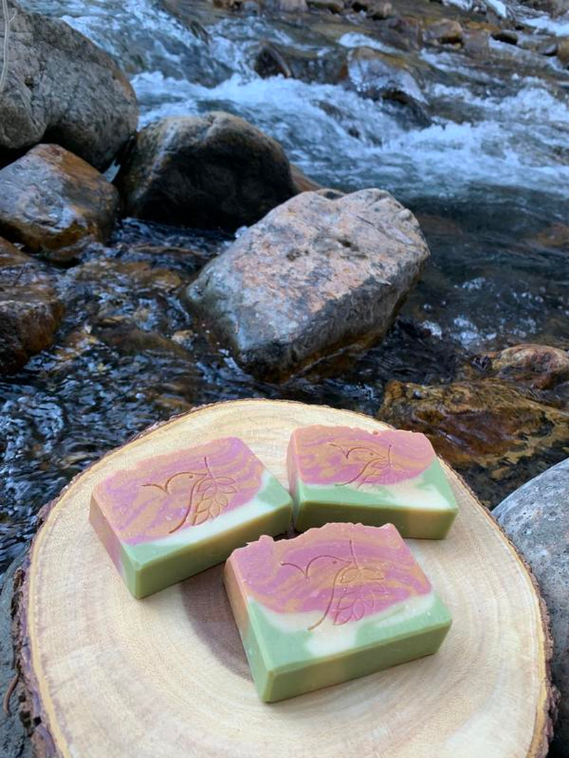 Peach Bar Soap – Handcrafted Cold Process Soap