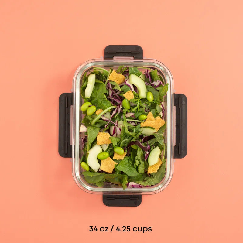 10-Piece Glass Food Storage Container