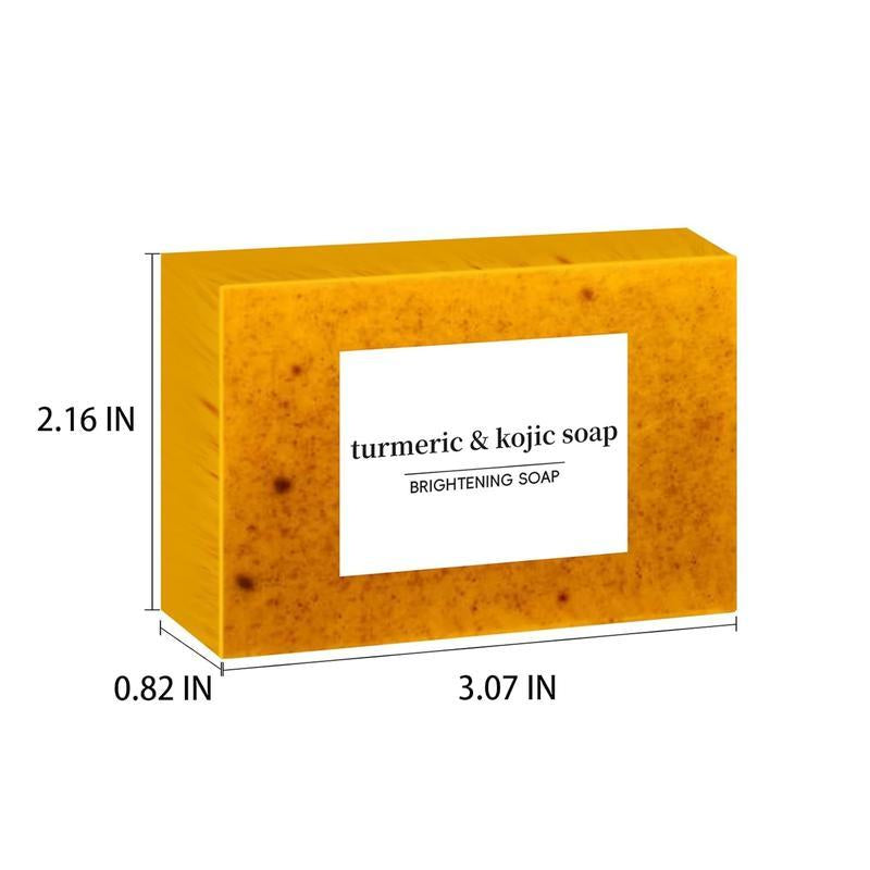 Turmeric Kojic Soap, Soap, Face Cleansing Soap, Turmeric Face and Body Soap, Kojic Face and Body Soap