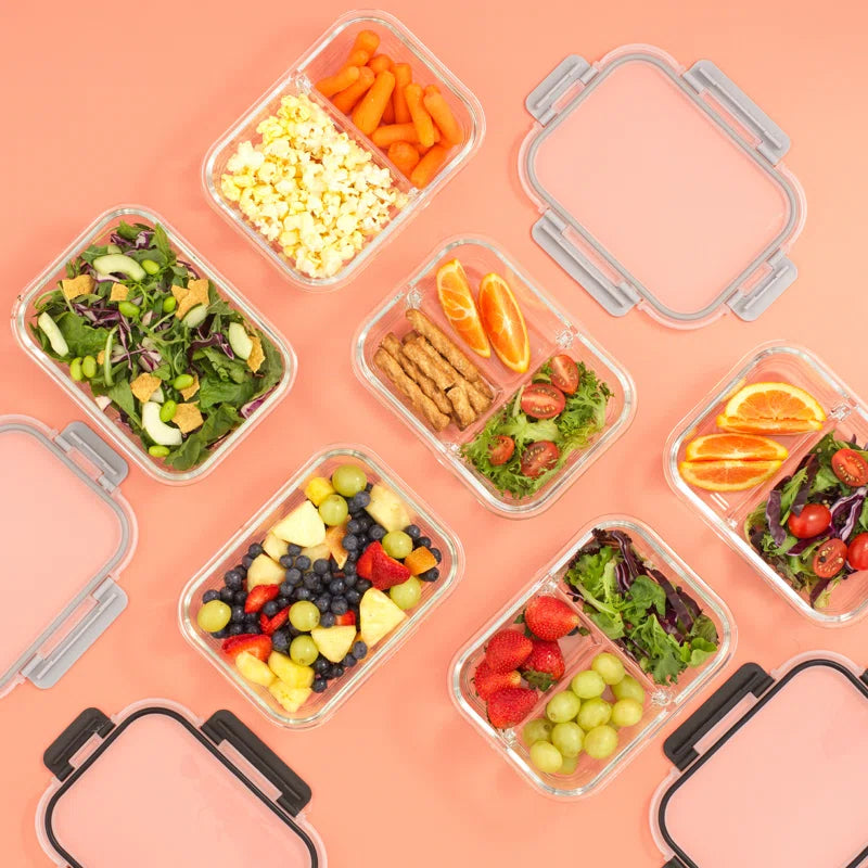 10-Piece Glass Food Storage Container
