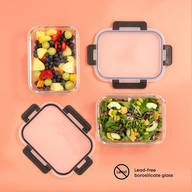 10-Piece Glass Food Storage Container