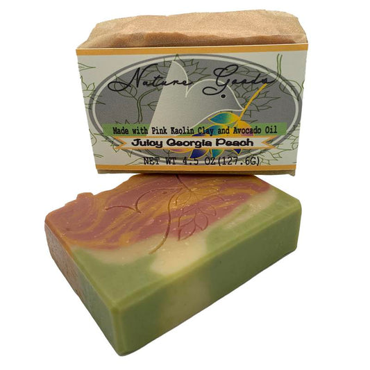 Peach Bar Soap – Handcrafted Cold Process Soap