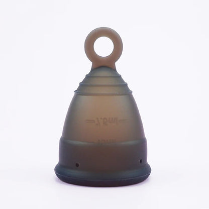 Medical Silicone Menstrual Cup with Ring Women Certified Copa Menstrual Collector Reusable Vaginal Care Health Period Cup