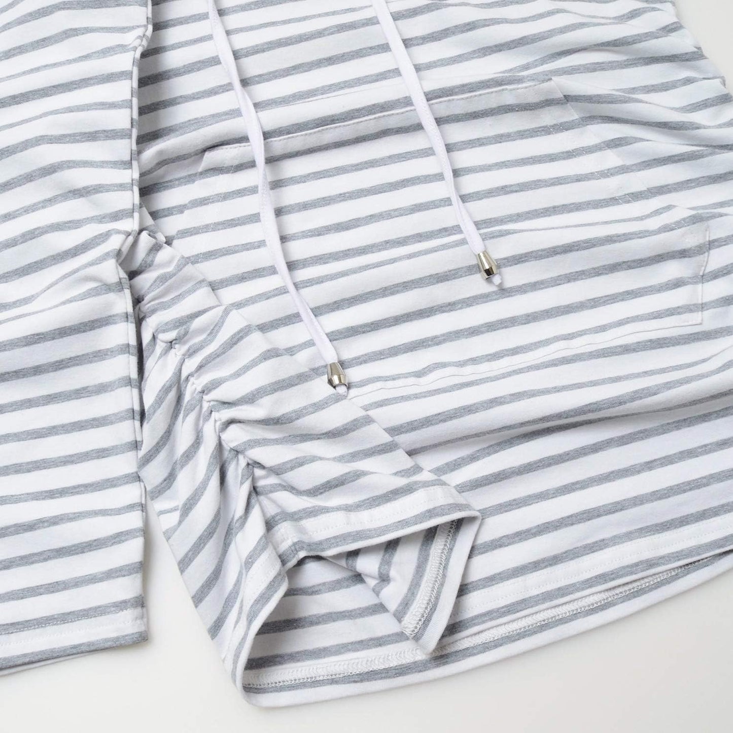 Long Sleeve Maternity Hoodie - Casual Pregnancy Sweatshirt Top