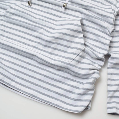 Long Sleeve Maternity Hoodie - Casual Pregnancy Sweatshirt Top