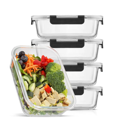 10-Piece Glass Food Storage Container
