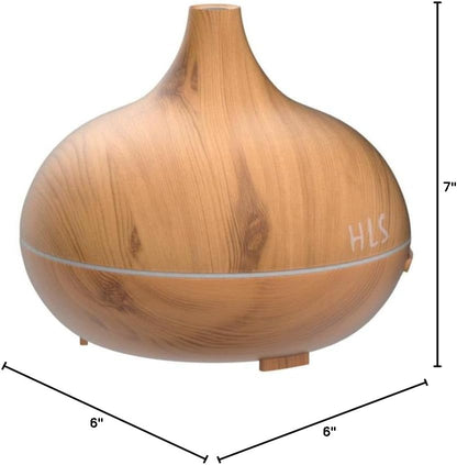 Aroma Diffuser for Essential Oils Large Room – Ultrasonic Aromatherapy Diffuser with 10 Essential Oils, Cool Mist Humidifier & Vaporizer for Home & Bedroom