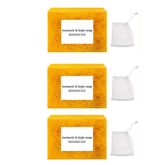 Turmeric Kojic Soap, Soap, Face Cleansing Soap, Turmeric Face and Body Soap, Kojic Face and Body Soap